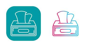 Tissue Box Vector Icon