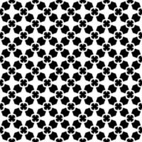 Black and white seamless pattern texture. Greyscale ornamental graphic design. Mosaic ornaments. Pattern template. vector