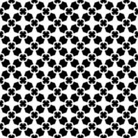 Black and white seamless pattern texture. Greyscale ornamental graphic design. Mosaic ornaments. Pattern template. vector