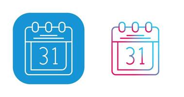 Calendar Vector Icon