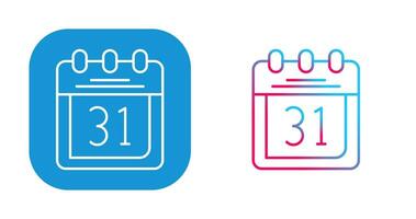 Calendar Vector Icon