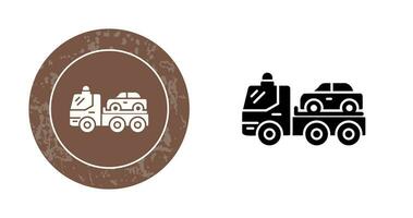 Tow Truck Vector Icon