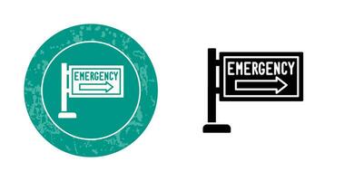 Emergency Sign Vector Icon