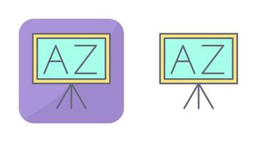 From A To Z Vector Icon