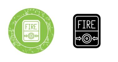 Fire Button Vector Icon