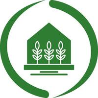 Farm House Vector Icon