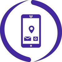 Unique Mobile Applications Vector Icon