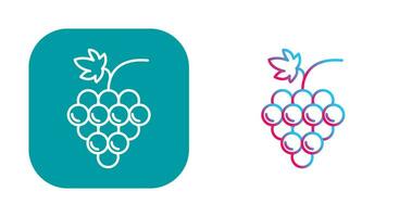 Grapes Vector Icon