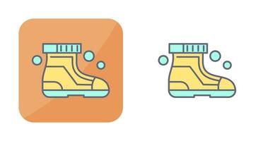 Ski Boots Vector Icon