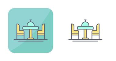 Dinning Table Vector Icon