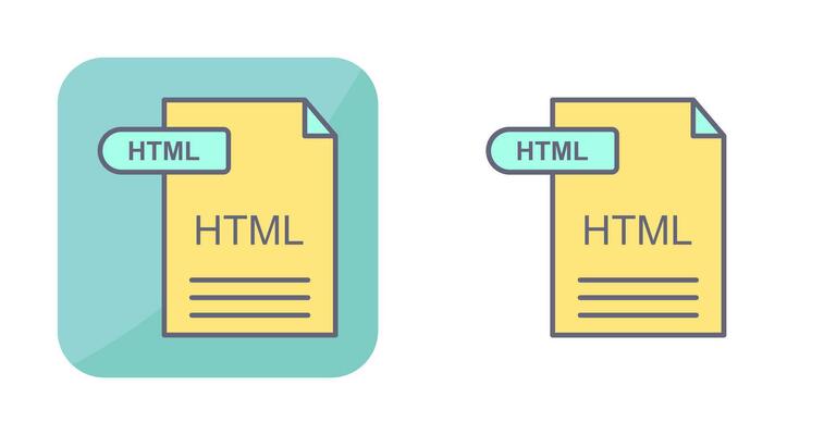 HTML Vector Icon
