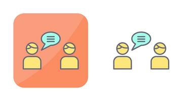 Chatting Vector Icon