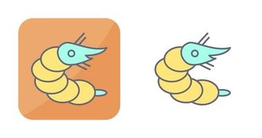 Shrimp Vector Icon