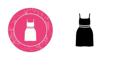 Cocktail Dress Vector Icon