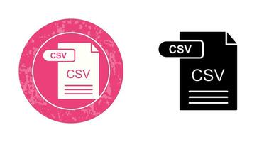 CSV Vector Icon