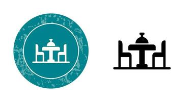 Dinning Table Vector Icon