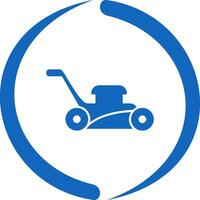 Lawn Mower Vector Icon