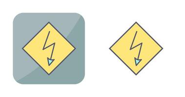 High Voltage Vector Icon