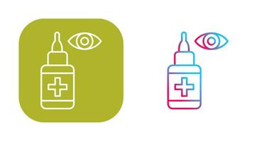 Eye Drop Vector Icon