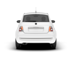 blanco lujo coche aislado en transparente antecedentes. 3d representación - ilustración png