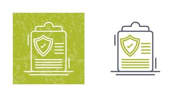 Protection Policy Vector Icon