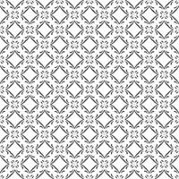 Black and white seamless pattern texture. Greyscale ornamental graphic design. Mosaic ornaments. Pattern template. vector