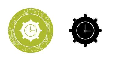 Time Settings Vector Icon