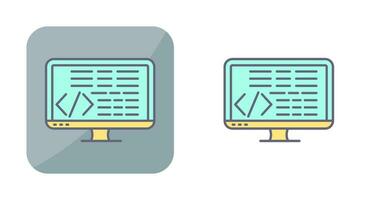 Coding Vector Icon