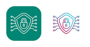 Cyber Security Vector Icon