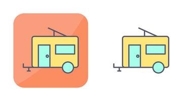 Trailer Vector Icon