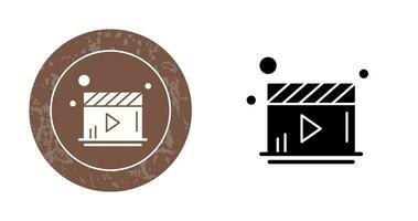 Video Player Vector Icon