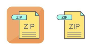 ZIP Vector Icon