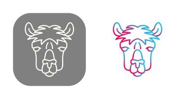 Alpaca Vector Icon