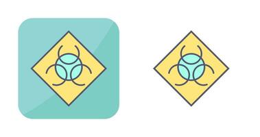 Biological Hazard Vector Icon