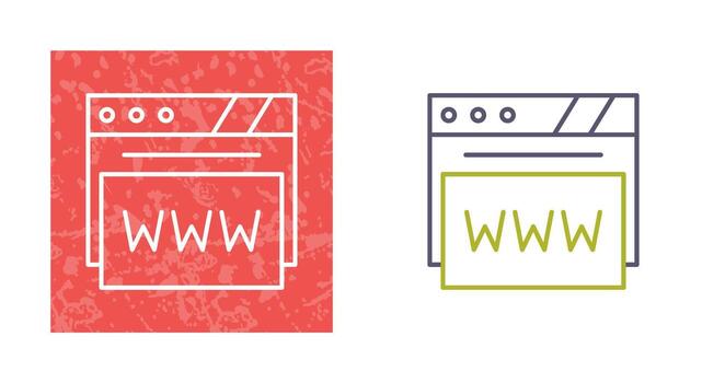 Web Browser Vector Icon