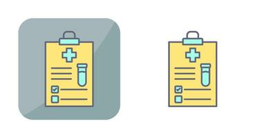 Medical Report Vector Icon