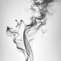 Asbtract Background Black and White Smoke photo