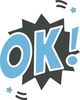 Ok Icon Image. vector