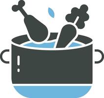 Stew Icon Image. vector