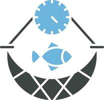 Overfishing Icon Image. vector