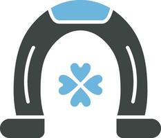 Horseshoe Icon Image. vector