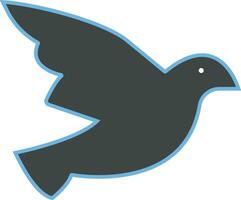 Dove Icon Image. vector