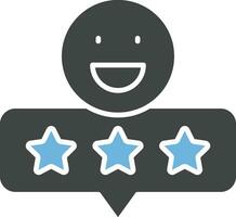 Good Review Icon Image. vector