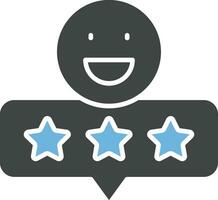 Good Review Icon Image. vector