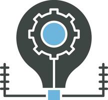 Idea Generation Icon Image. vector