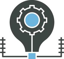 Idea Generation Icon Image. vector