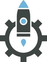 Launch Optimization Icon Image. vector