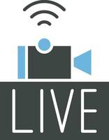 Live Music Icon Image. vector