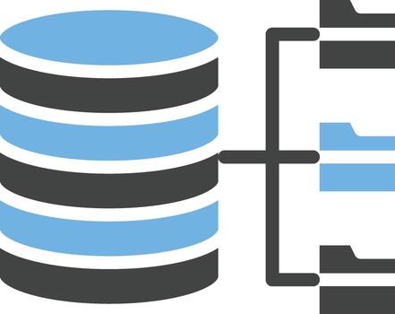 Database Icon Image. vector