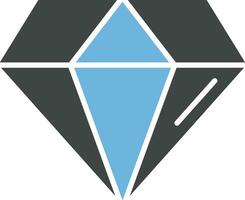 Diamond Icon Image. vector